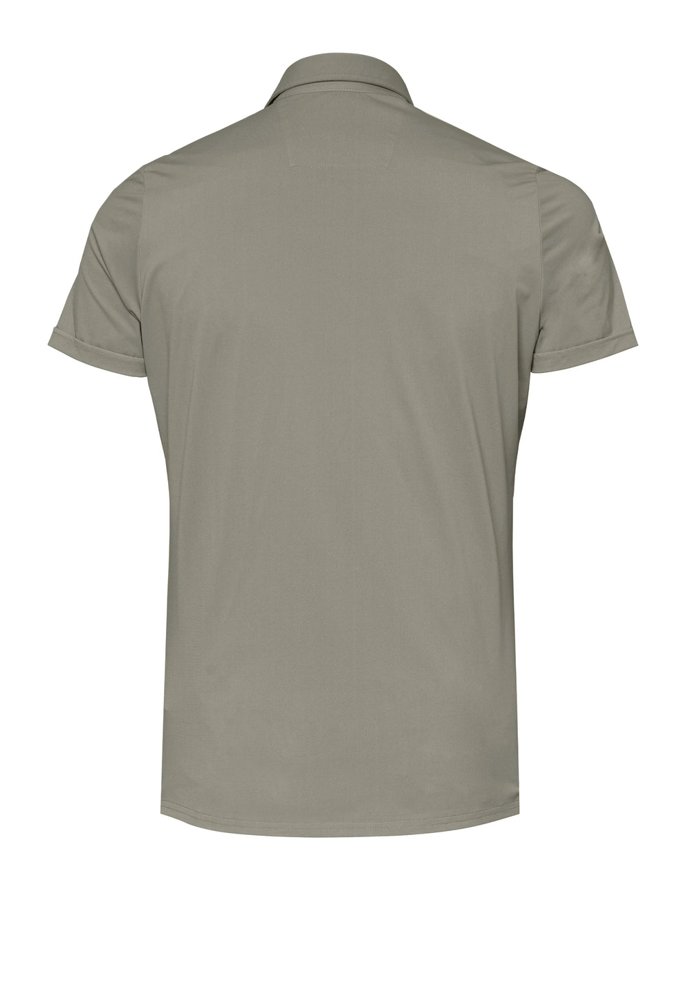 E31320-92930 Pure Functional Polo slim fit Halbarm 430 uni oliv