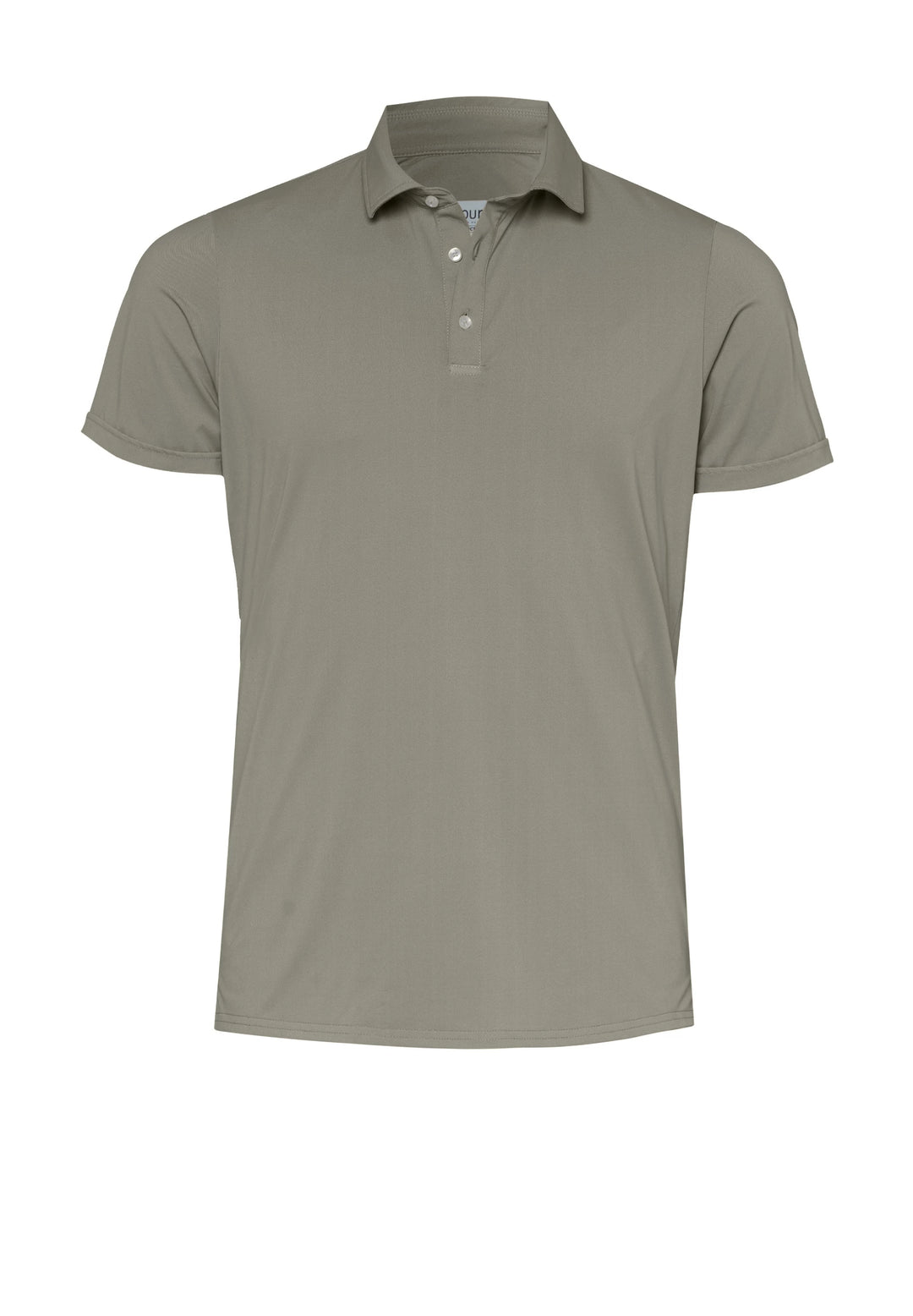 E31320-92930 Pure Functional Polo slim fit Halbarm 430 uni oliv