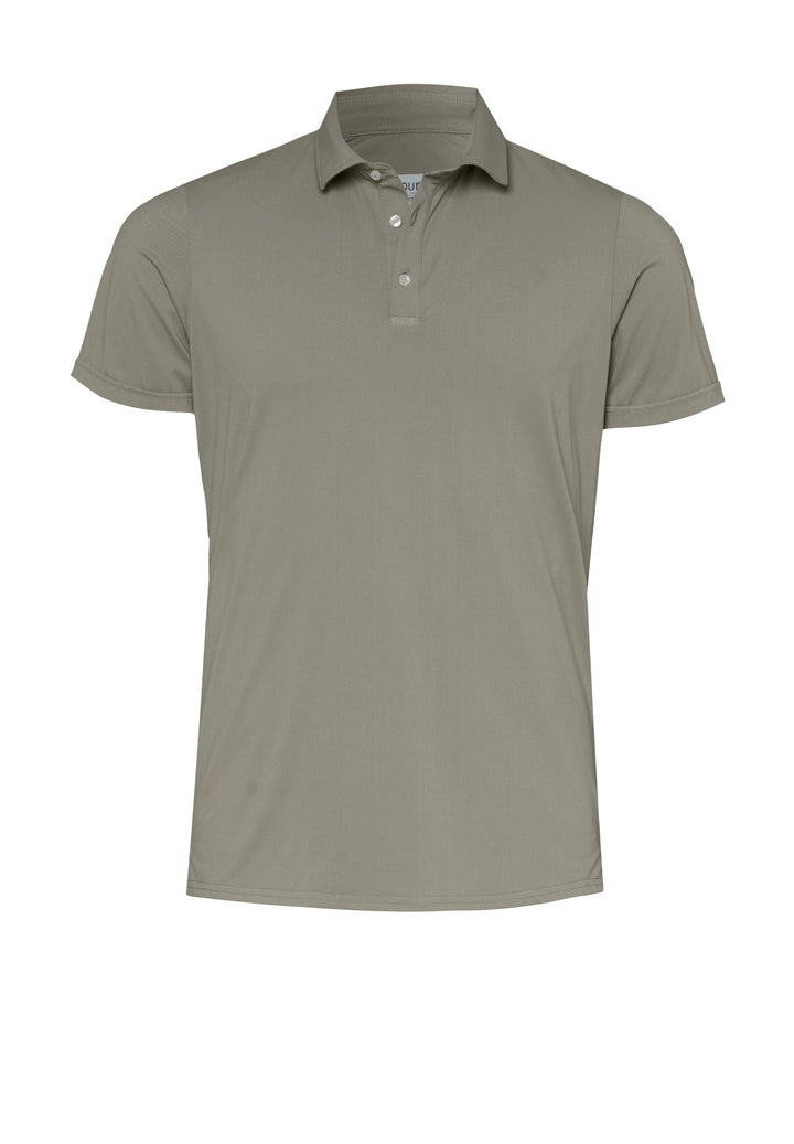 E31320-92930 Pure Functional Polo slim fit Halbarm 430 uni oliv