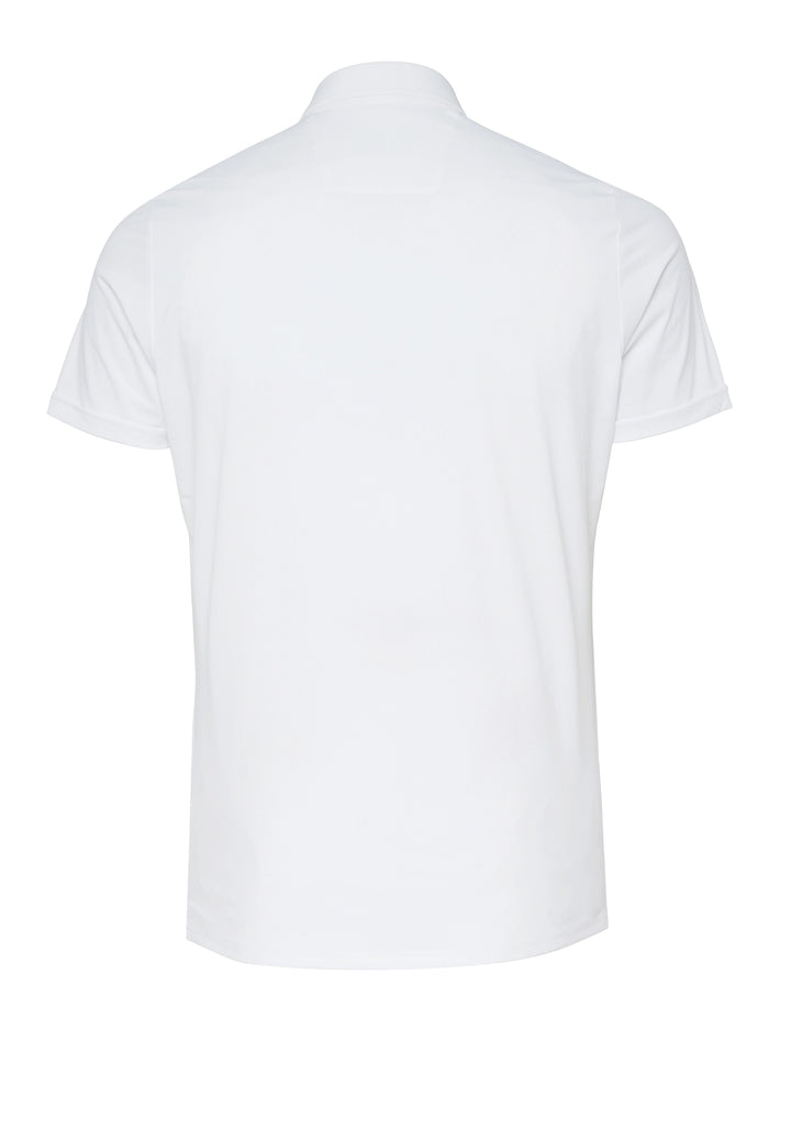 E31320-92930 Pure Functional Polo slim fit Halbarm 900 uni weiß
