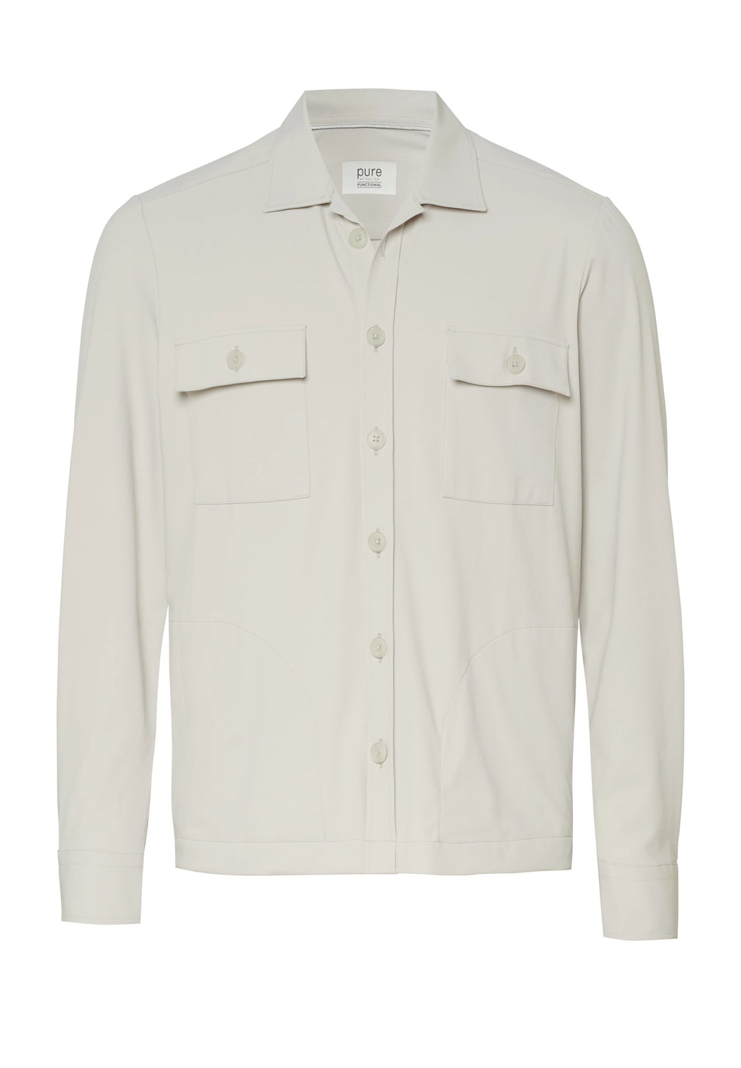 E31325-21940 PURE- Functional Overshirt Langarm 205 uni sand