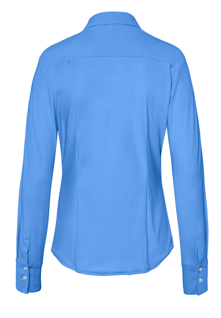 E31350-91910 - Functional Bluse slim fit - blau