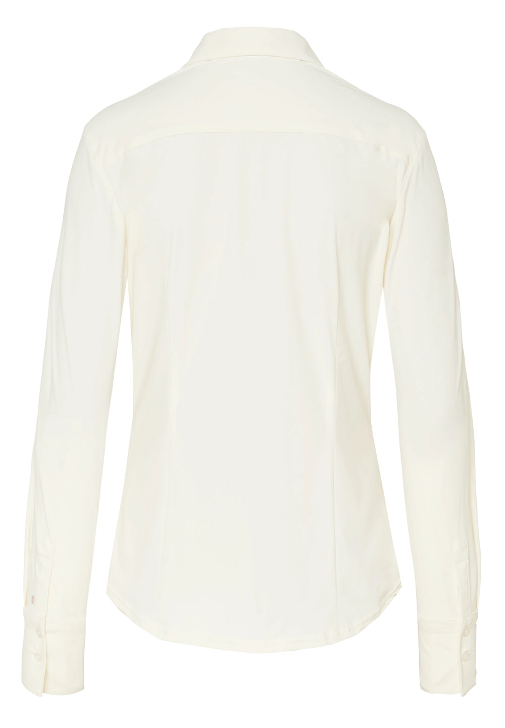 E31350-91910 PURE- Functional Bluse slim fit Langarm 202 uni ecru