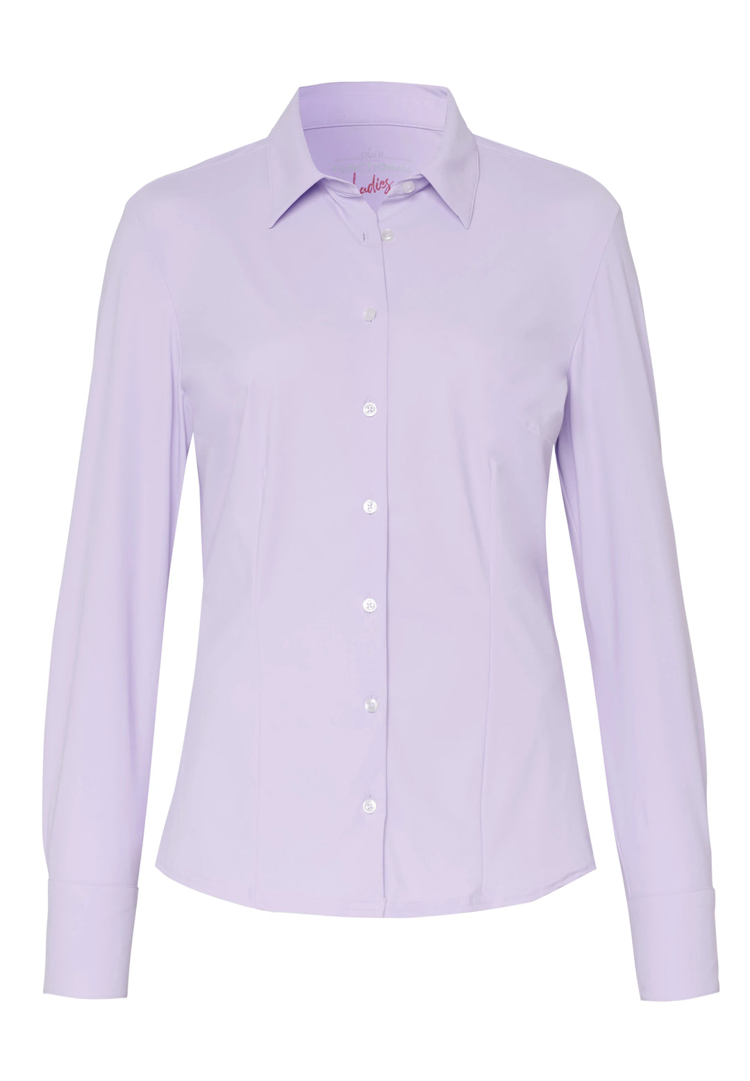 E31350-91910 PURE- Functional Bluse slim fit Langarm 800 uni flieder