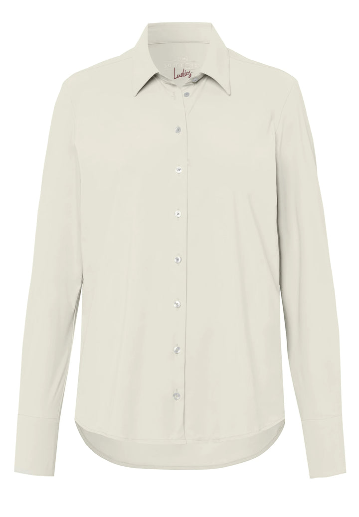E31350-91911 - Functional Bluse modern fit - beige