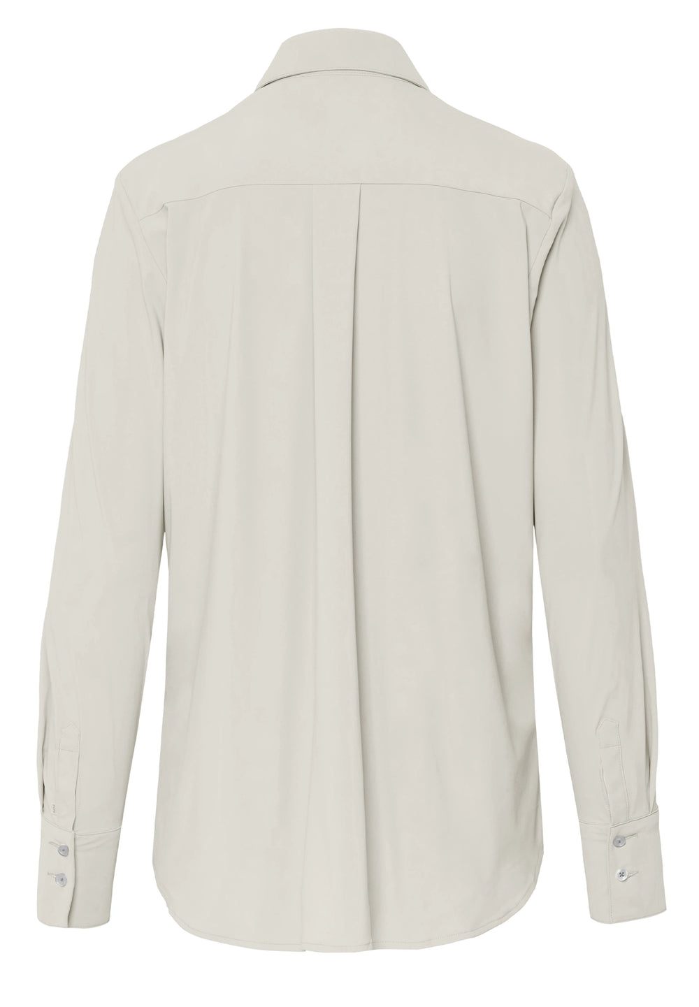 E31350-91911 PURE- Functional Bluse modern fit Langarm 212 uni beige
