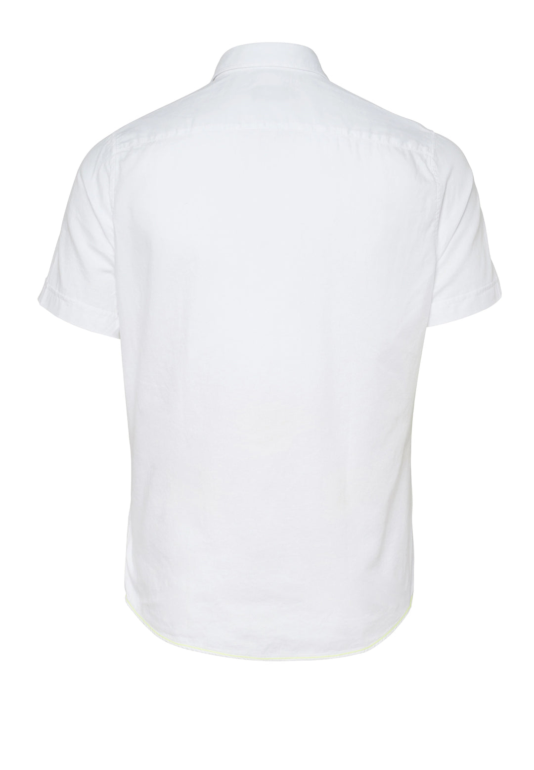 E31502-52702 PURE- Casual Hemd Halbarm 900 uni weiß