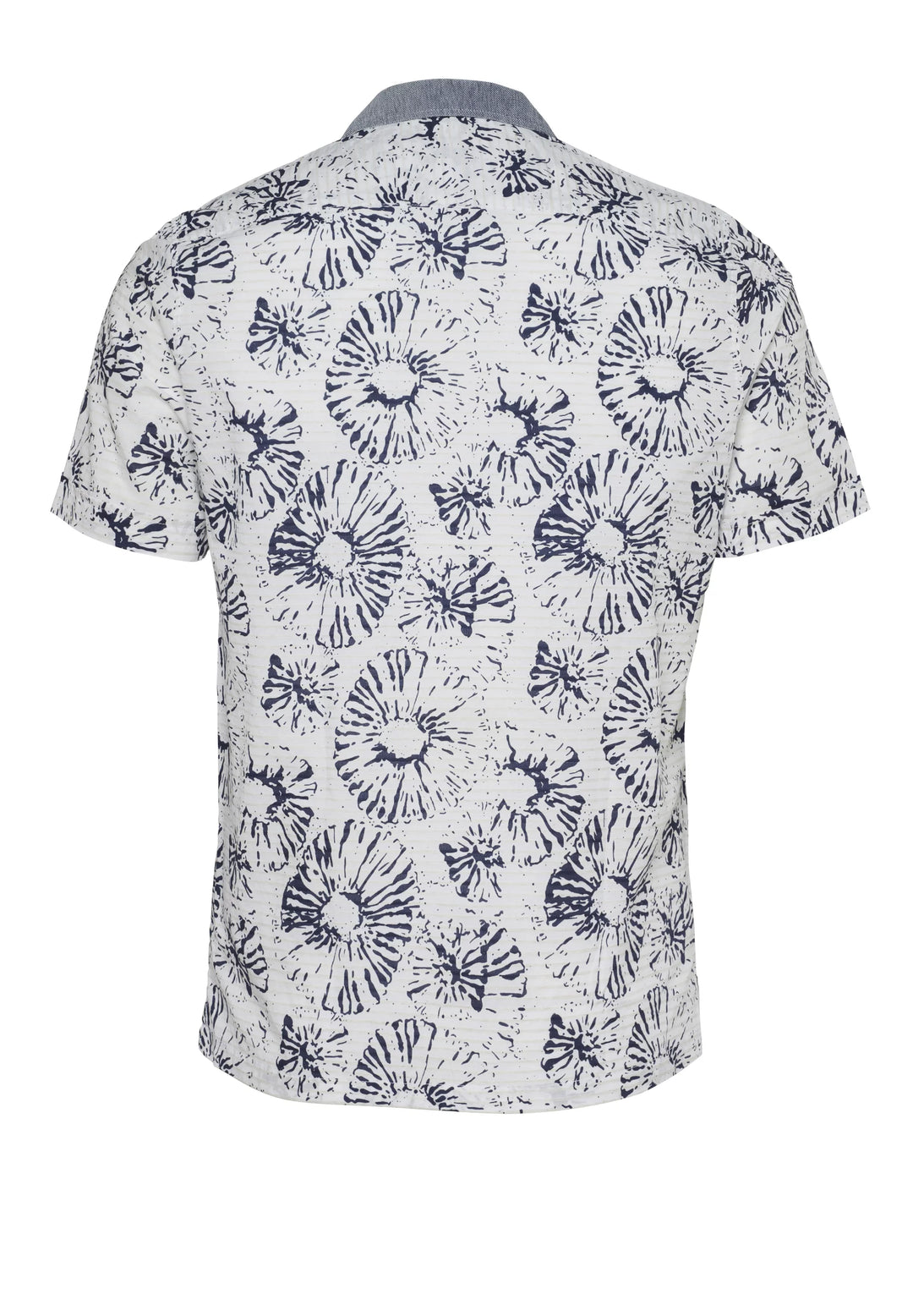 E31507-52901 PURE- Casual Hemd Halbarm 176 druck dunkelblau