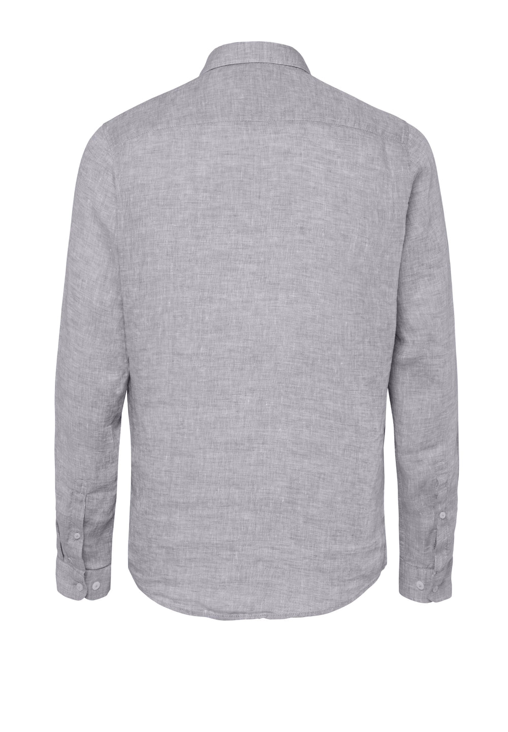 E31514-51707 PURE- Casual Hemd Langarm 710 uni grau