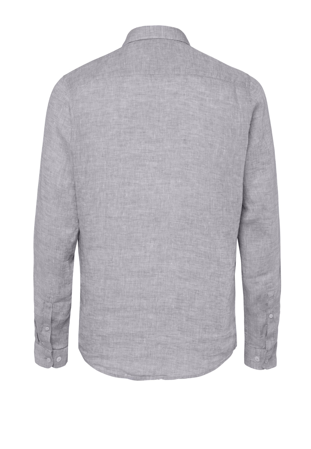 E31514-51707 PURE- Casual Hemd Langarm 710 uni grau