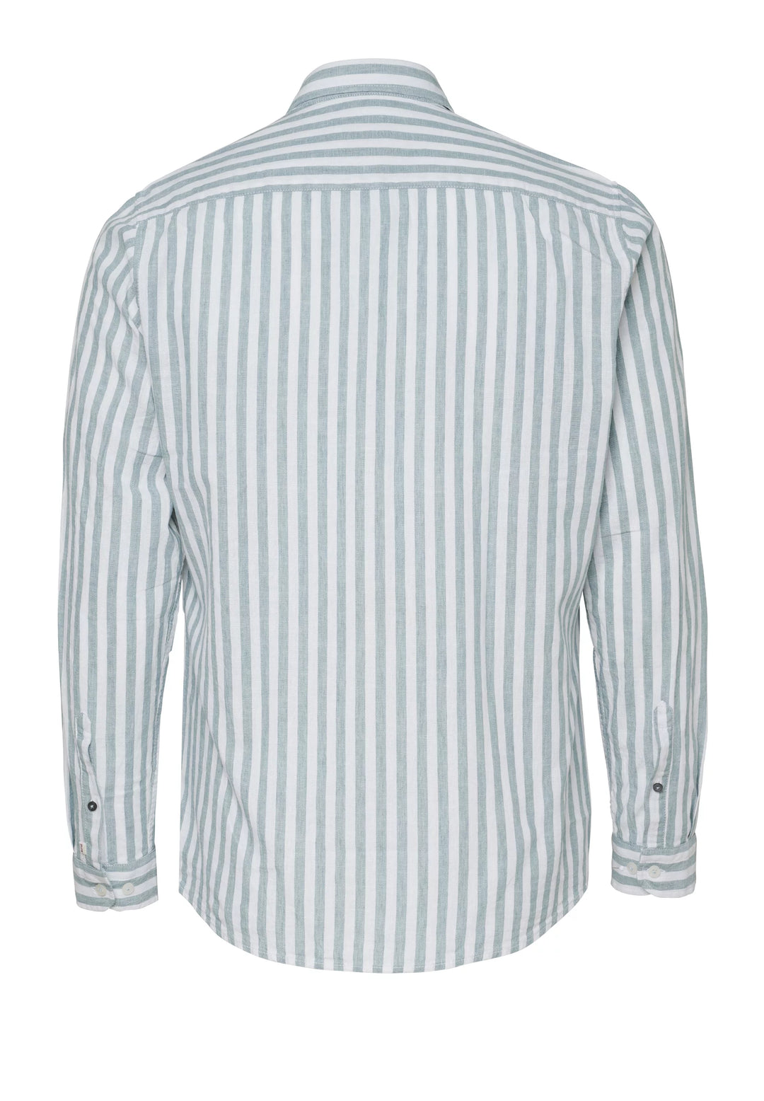 E31515-51701 PURE- Casual Hemd Langarm 463 streifen grün