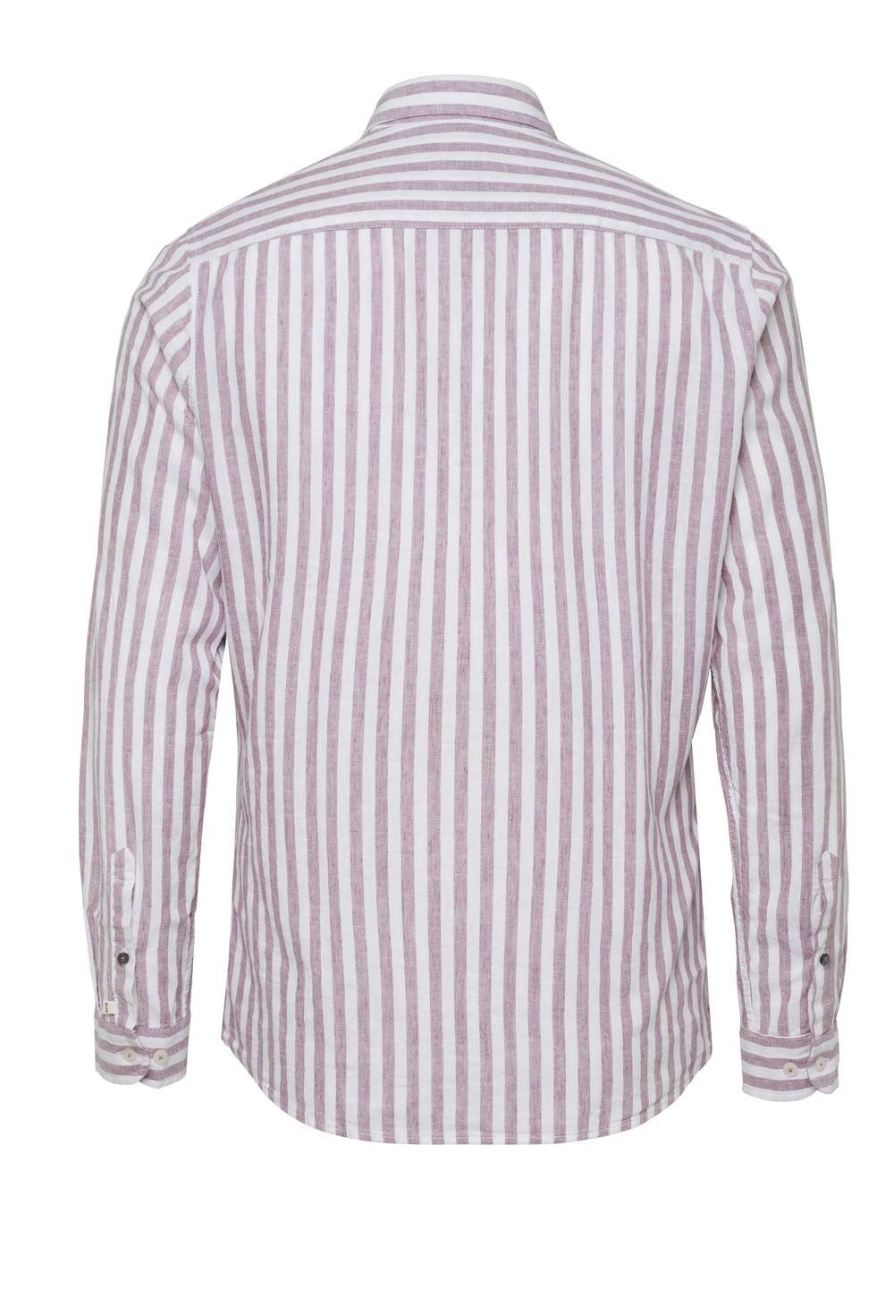 E31515-51701 PURE- Casual Hemd Langarm 868 streifen aubergine