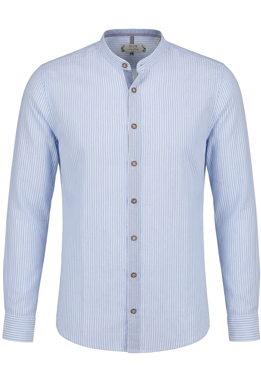 E32600-21698 - Tracht Hemd slim fit - blau