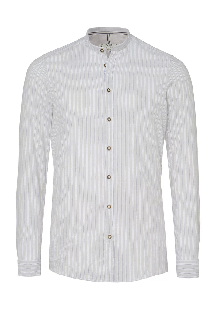 E32603-21692 PURE Tracht Hemd slim fit Langarm 272 druck sand