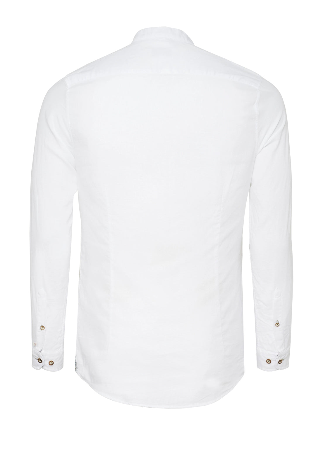 E32605-11696 PURE Hemd Tracht Modern Fit Langarm 900 uni weiß