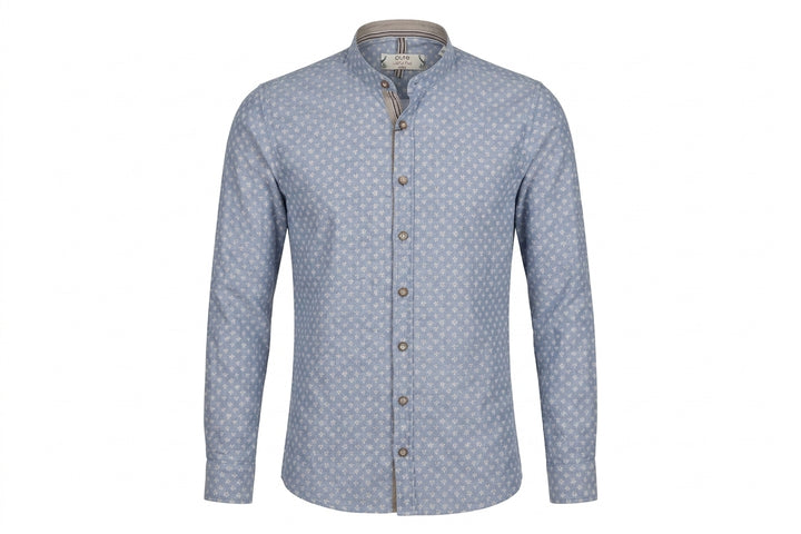 E32607-21695 - Tracht Hemd slim fit - blau