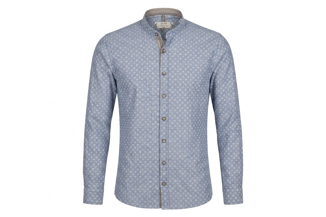 E32607-21695 - Tracht Hemd slim fit - blau