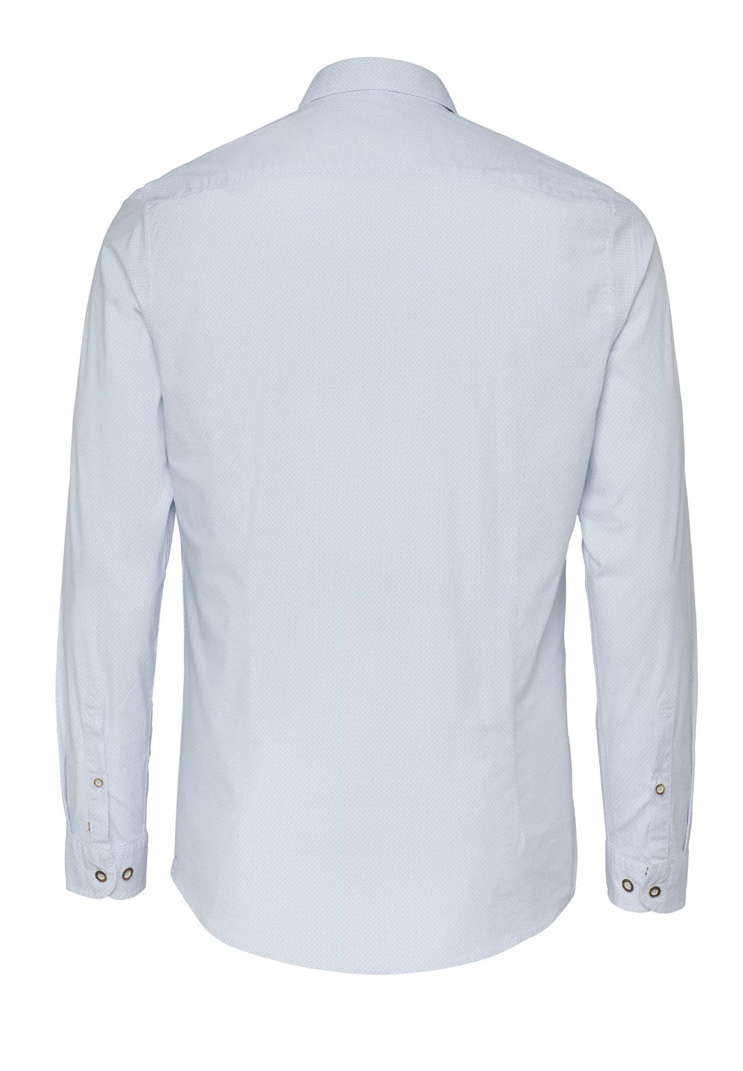 E32609-21199 PURE Tracht Hemd slim fit Langarm 170 druck hellblau