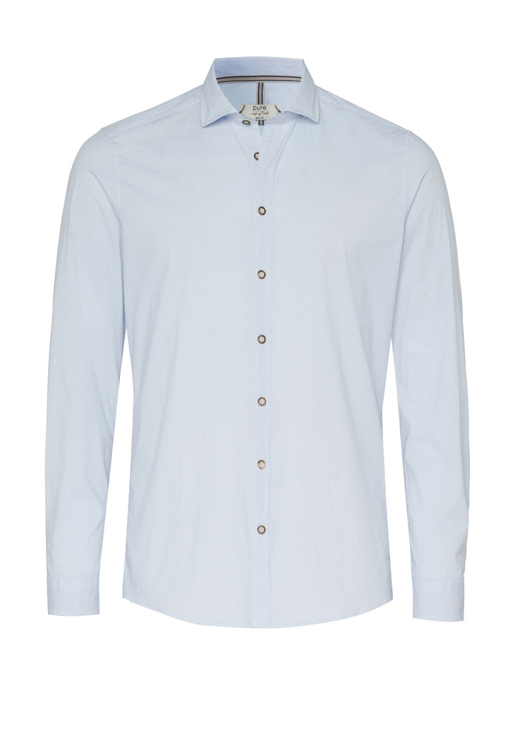 E32609-21199 - Tracht Hemd slim fit - blau