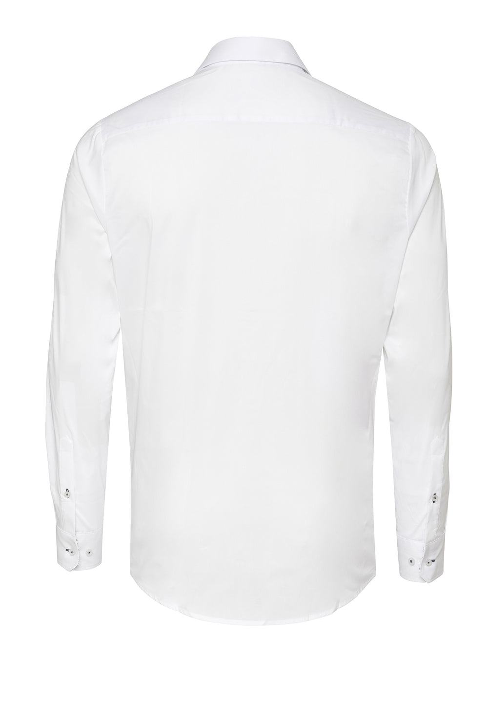 E41012-21705 PURE- Business Stretch Hemd slim fit Langarm 900 uni weiß