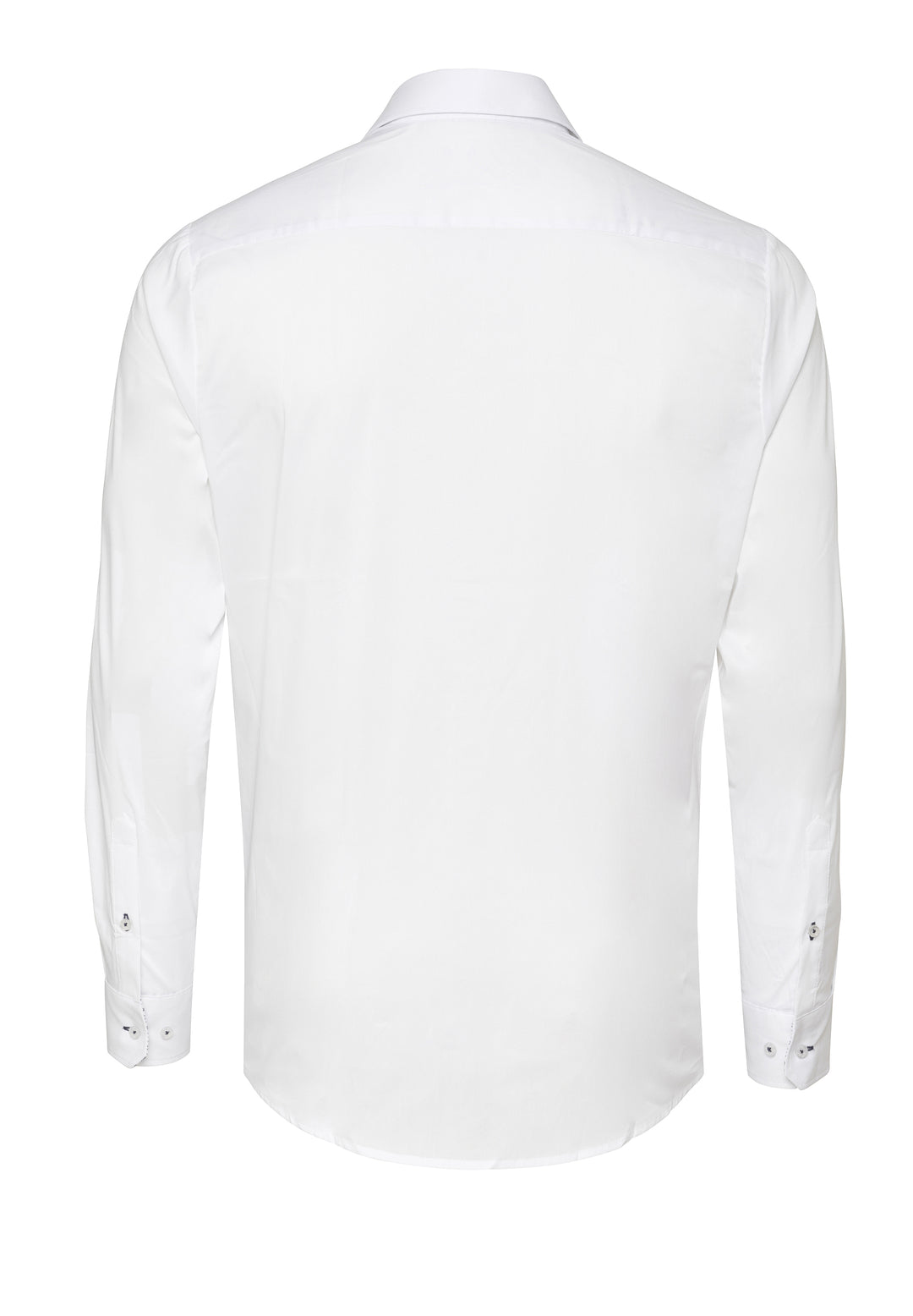 E41012-21705 PURE- Business Stretch Hemd slim fit Langarm 900 uni weiß