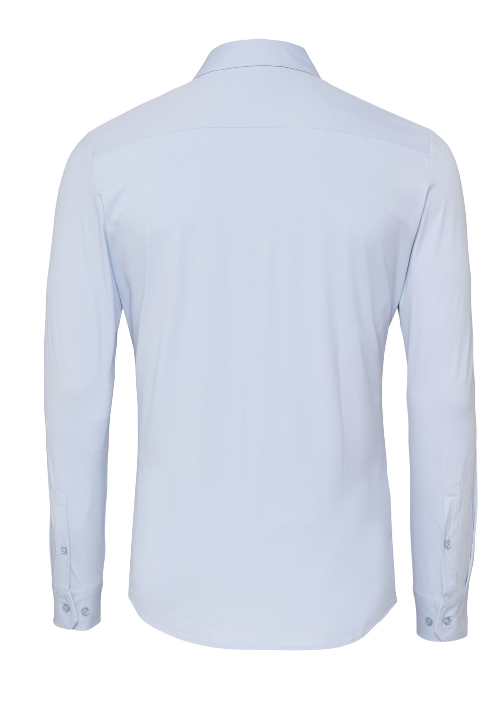 E41300-21750 PURE- Functional Hemd Langarm 103 uni hellblau