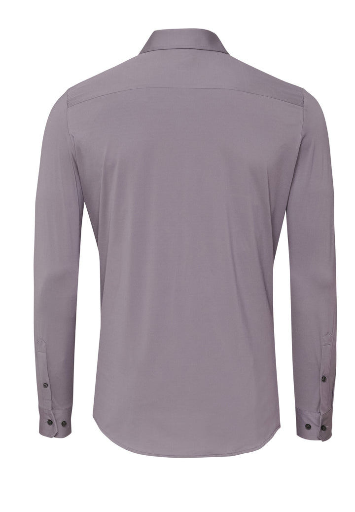 E41300-21750 PURE- Functional Hemd Langarm 805 uni violett