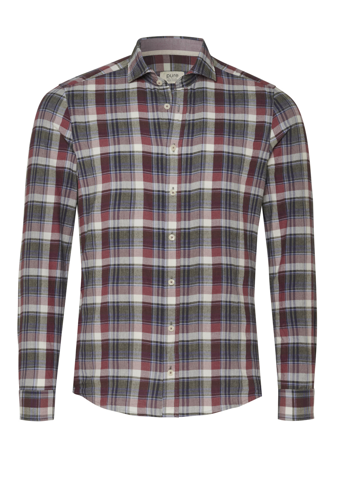 E41508-51701 - Casual Hemd - rot