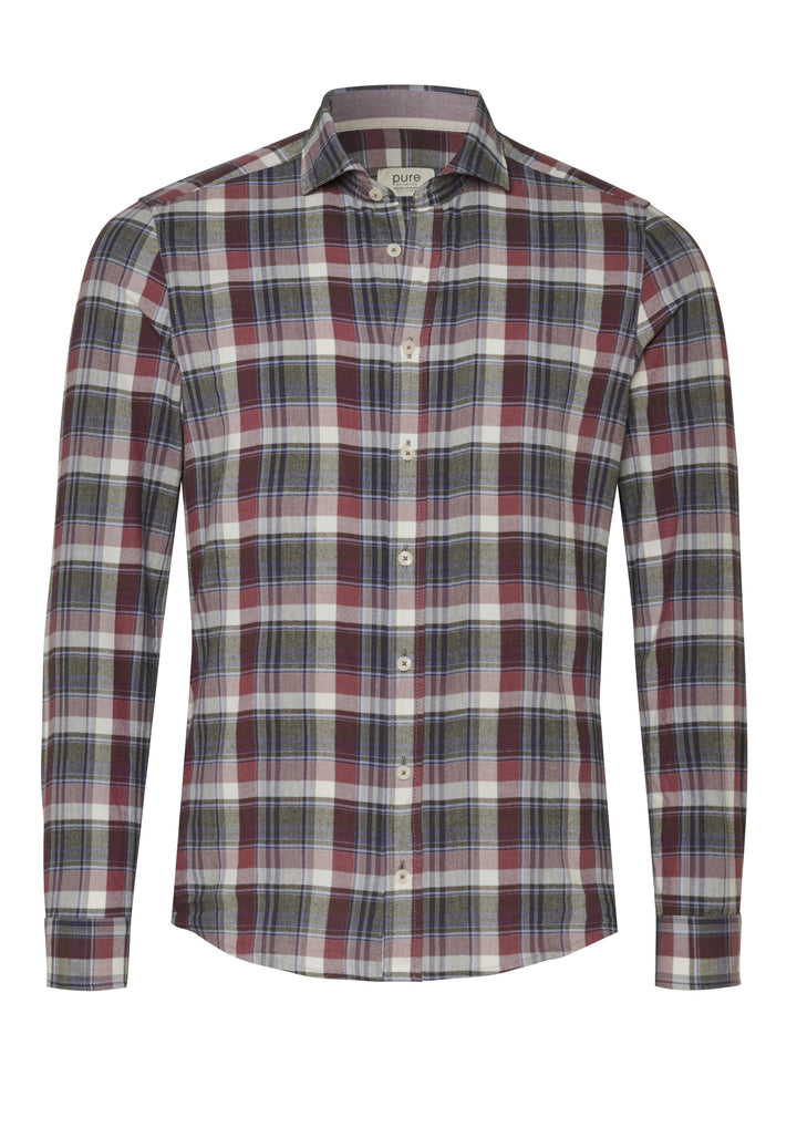 E41508-51701 - Casual Hemd - rot