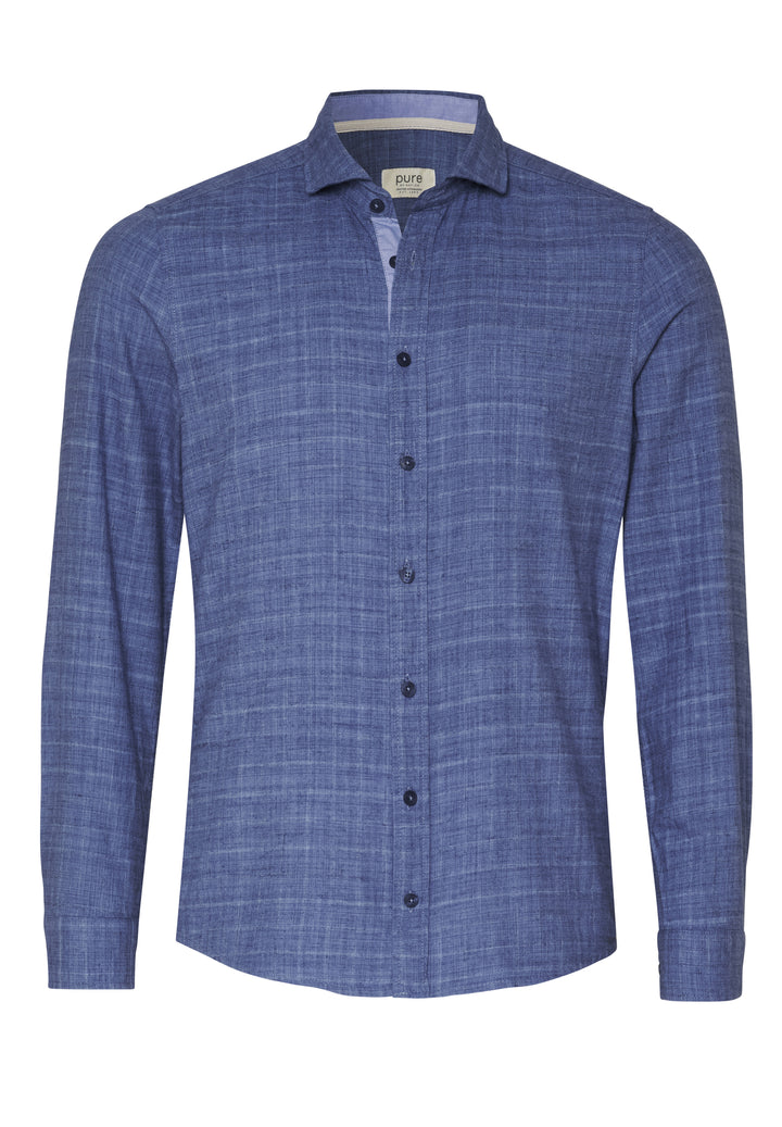 E41514-51712 - Casual Hemd - blau