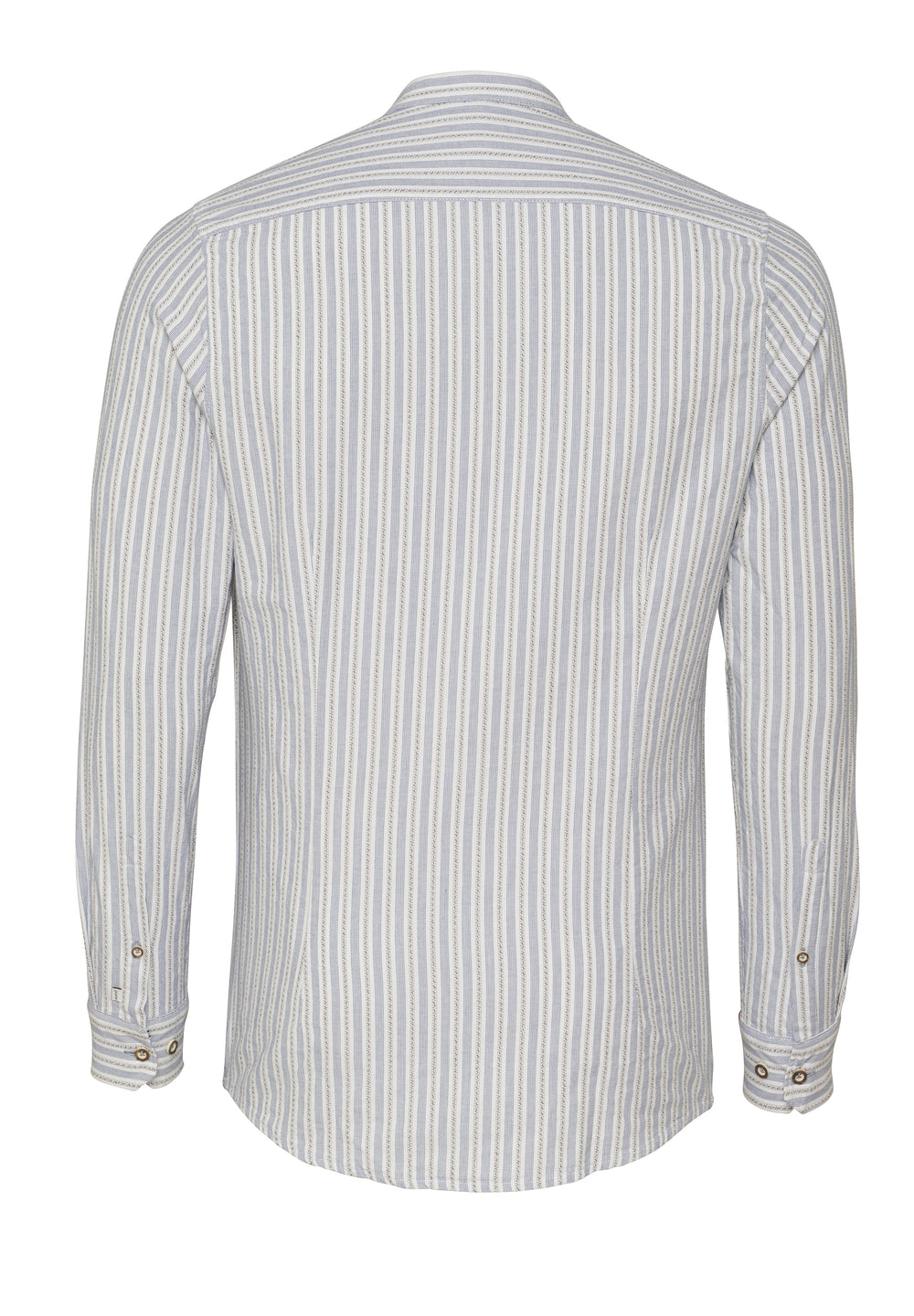 E42608-21696 PURE Tracht Hemd slim fit Langarm 166 streifen dunkelblau