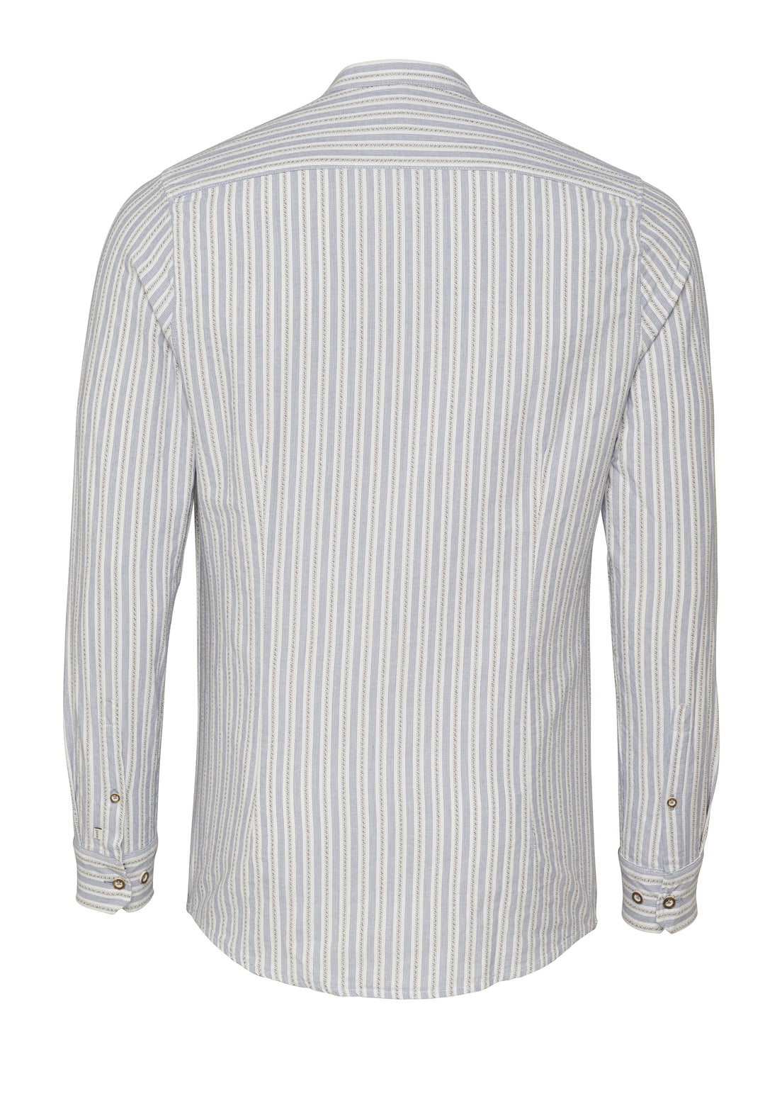 E42608-21696 PURE Tracht Hemd slim fit Langarm 166 streifen dunkelblau