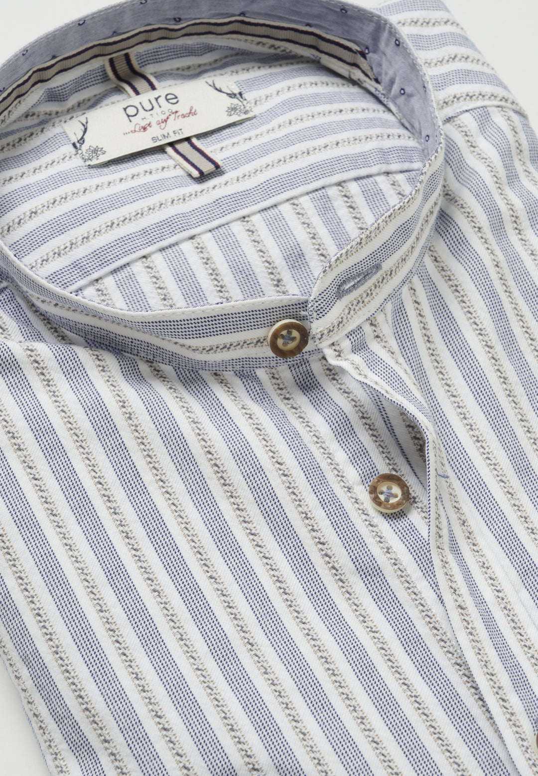 E42608-21696 - Tracht Hemd slim fit - blau