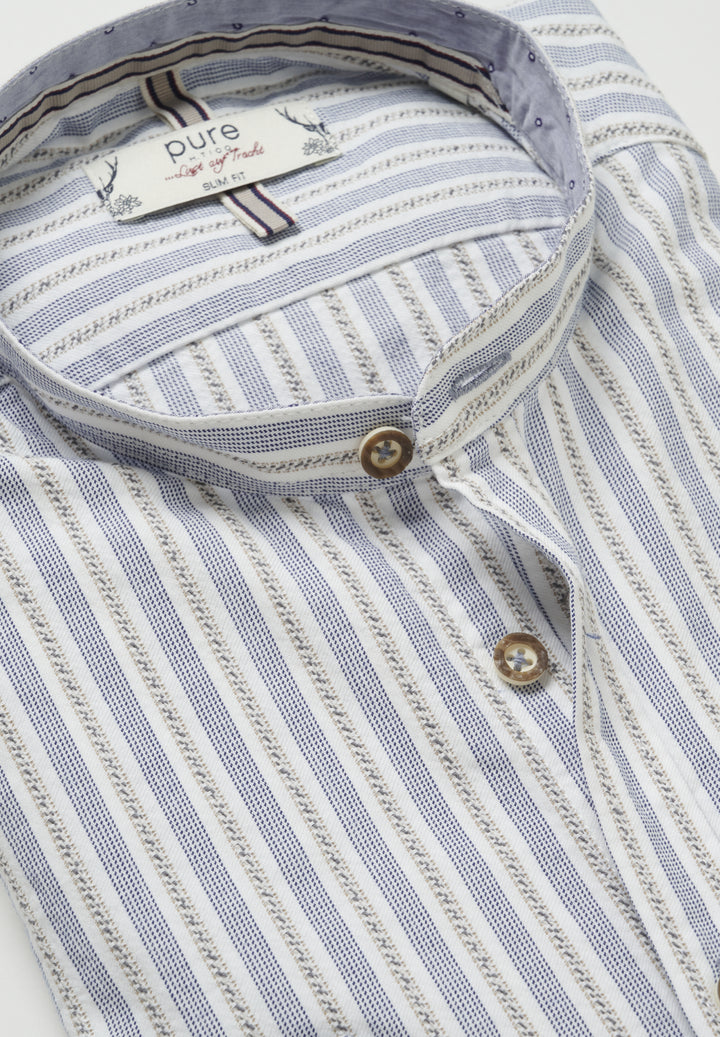E42608-21696 - Tracht Hemd slim fit - blau