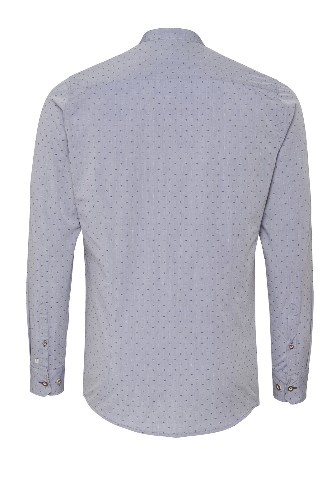 E42611-21698 PURE Tracht Hemd slim fit Langarm 120 uni dunkelblau