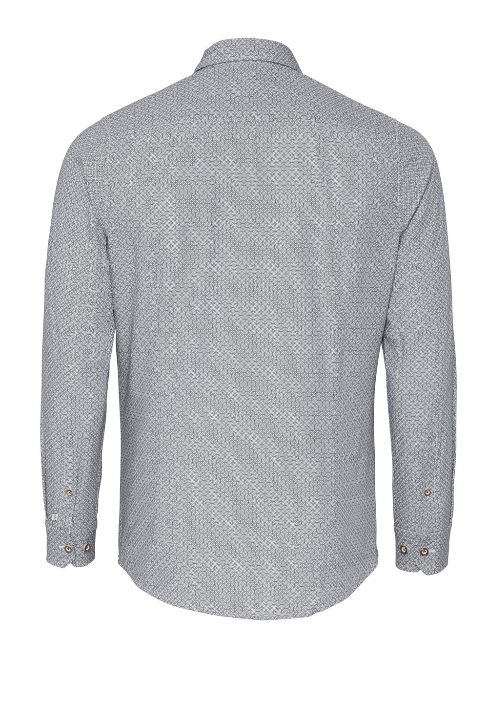 E42618-21299 PURE Tracht Hemd slim fit Langarm 773 druck grau