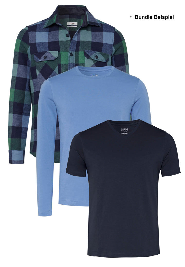4744-51990 - Casual Overshirt - blau
