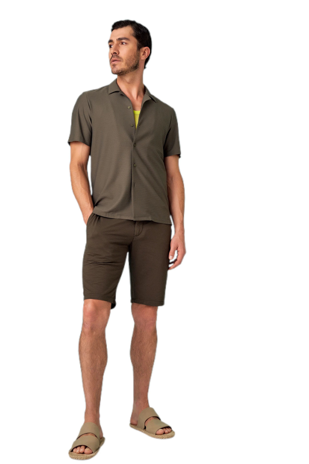 E11400-92975 - Functional Bermuda - grün