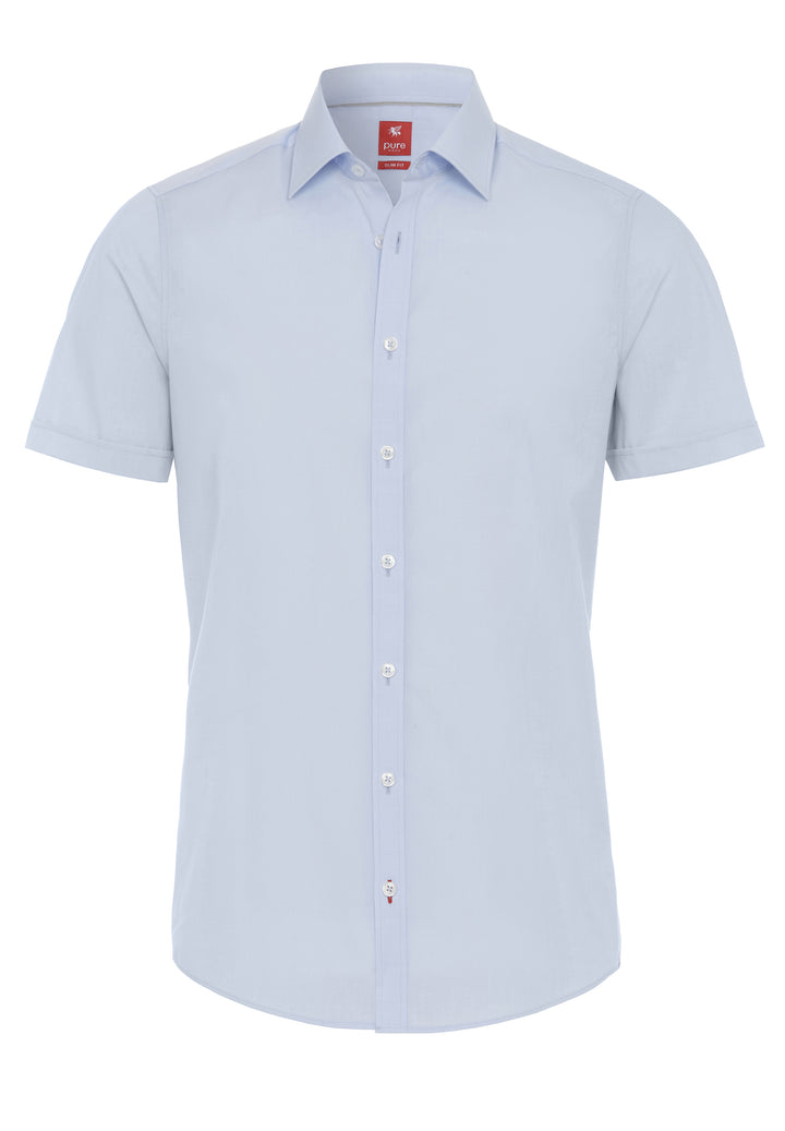 3330-717 - Hemd City red - blau - pureshirt