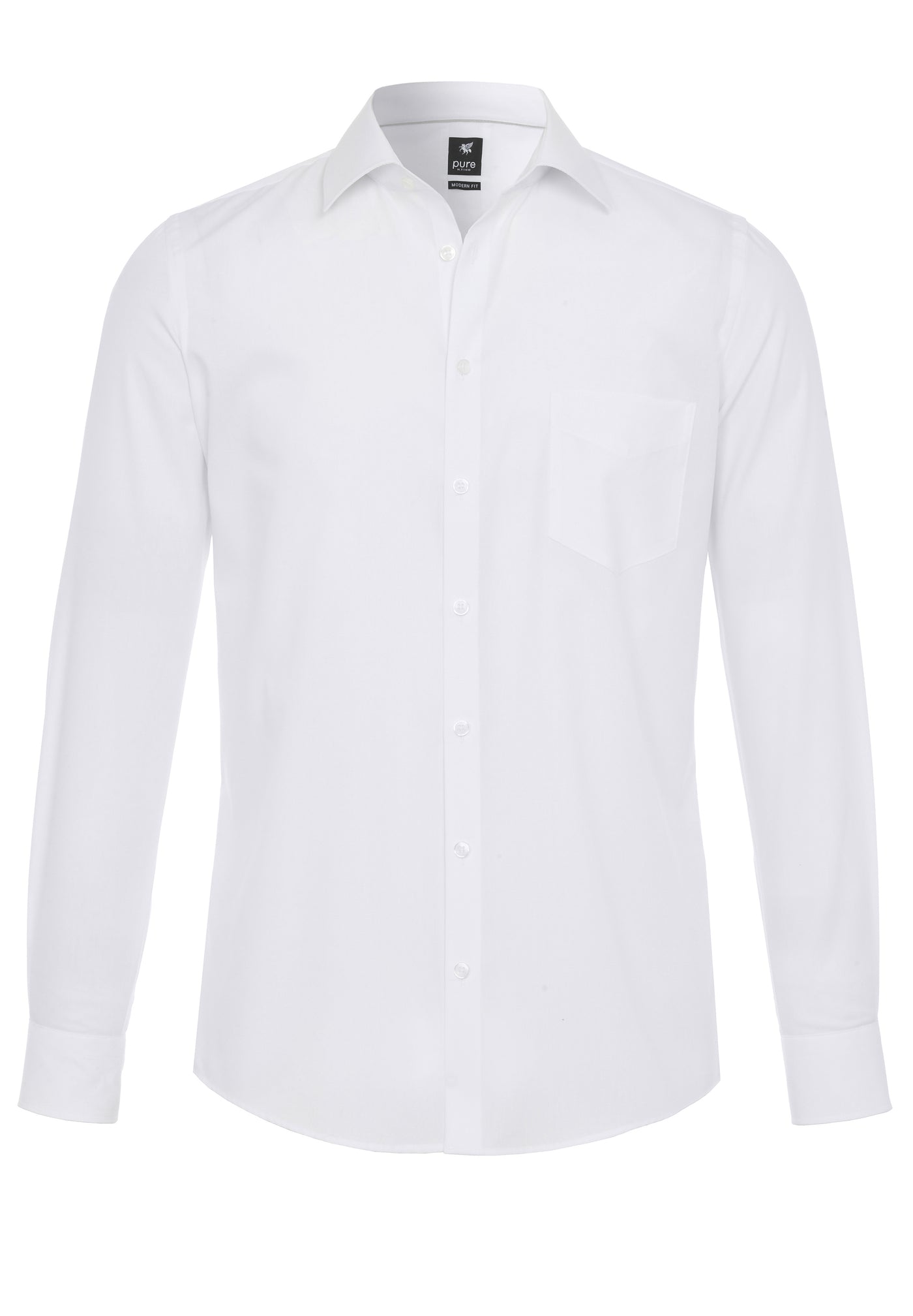 3379-420 - Hemd City Black - weiß - pureshirt