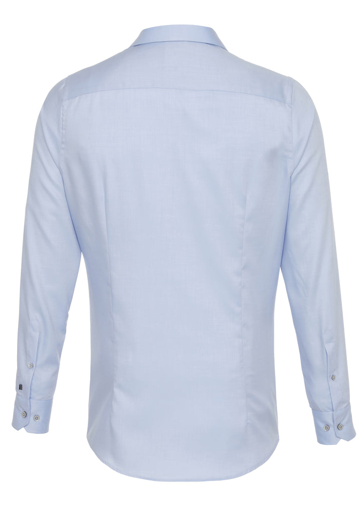 3380-498 - City Hemd Black - blau - pureshirt