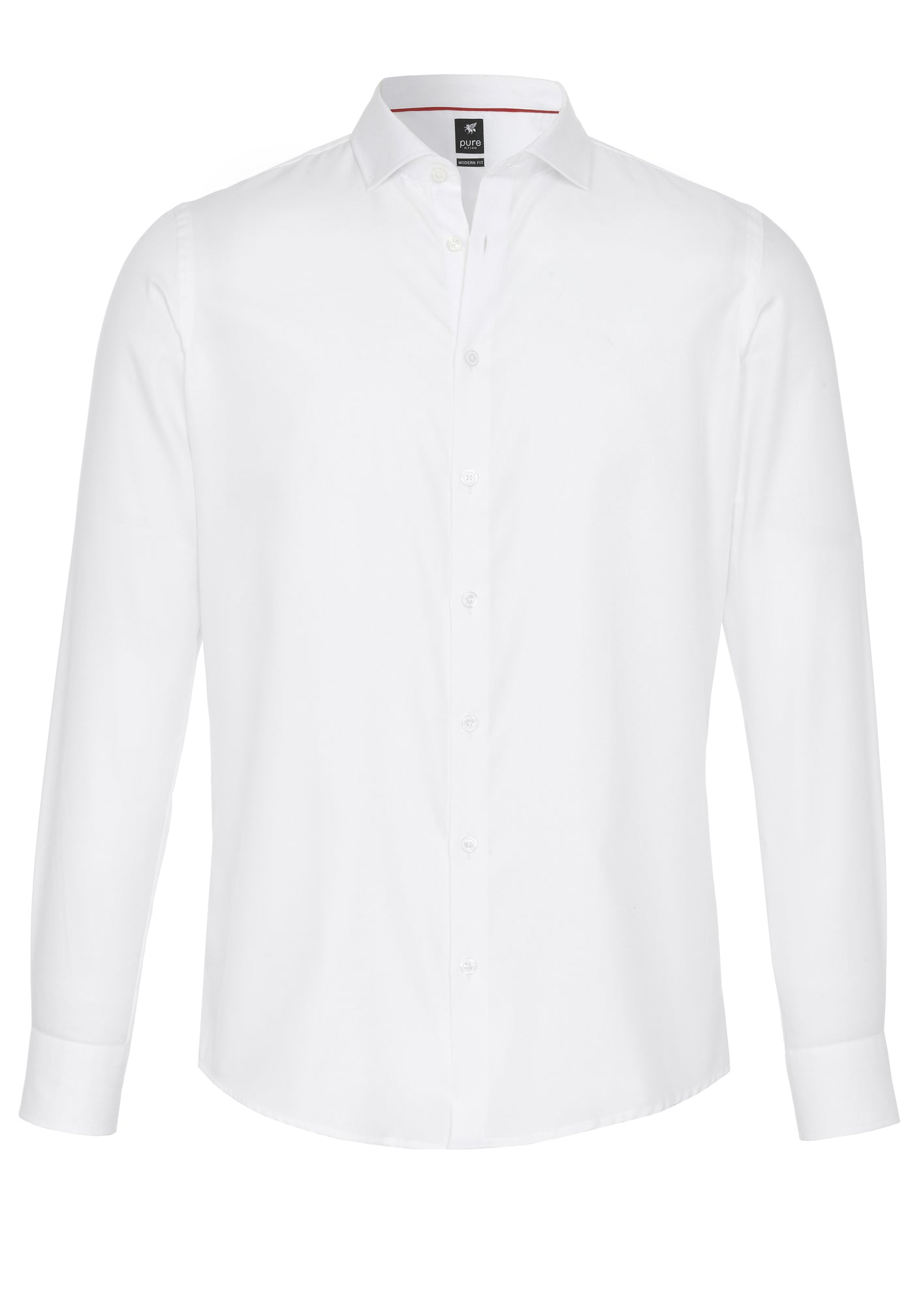 3380-498 - City Hemd Black - weiß - pureshirt