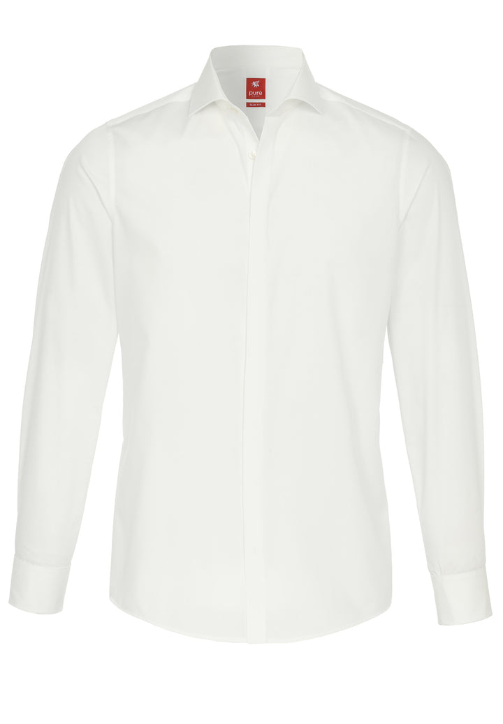 3382-100 - City Hemd Red - beige - pureshirt