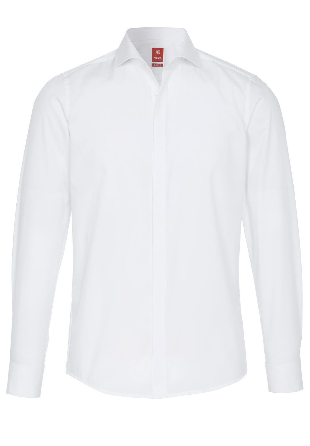 3382-100 - City Hemd Slim Fit - weiß