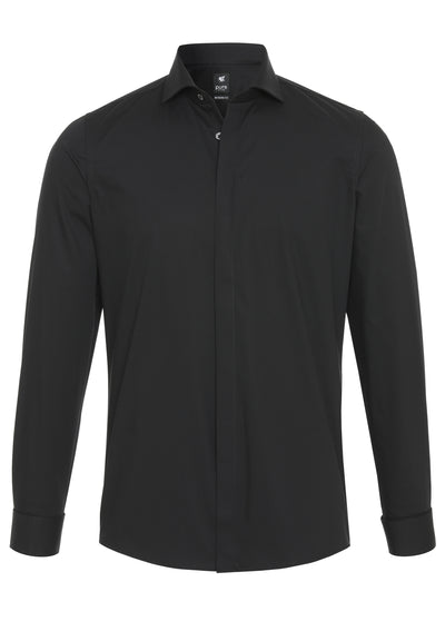 3382-400 - City Hemd Black - schwarz - pureshirt