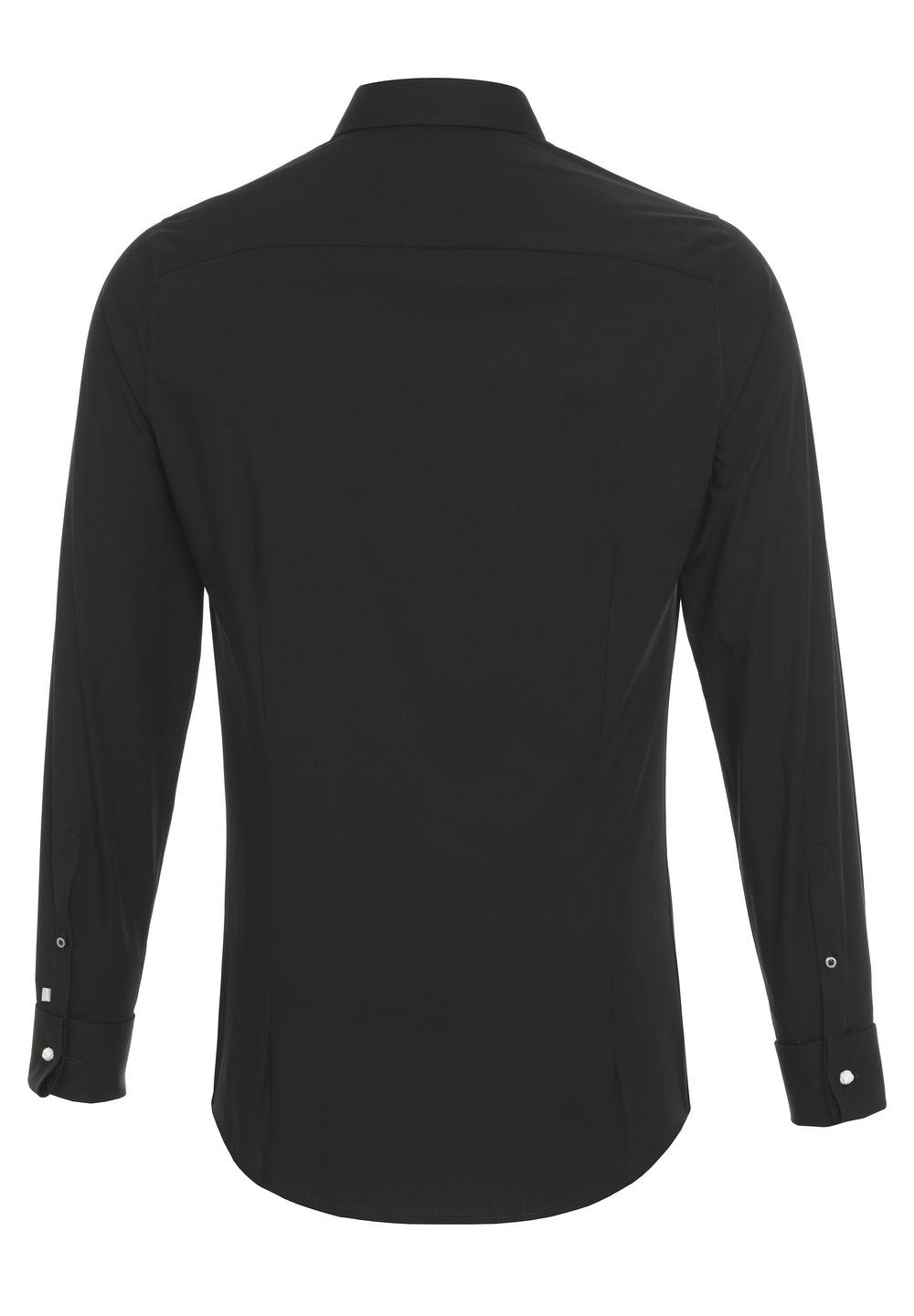 3383-188 PURE- City Hemd extra slim Langarm 001 schwarz