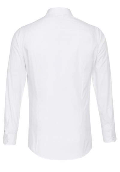 3383-188 - City Hemd Silver - weiß - pureshirt