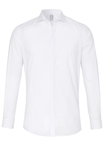 3383-188 - City Hemd Silver - weiß - pureshirt