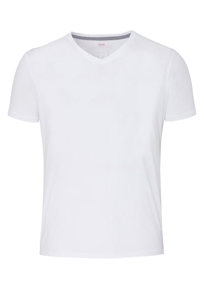 3392-92960 Pure Functional T-Shirt slim fit Halbarm 900 uni weiß