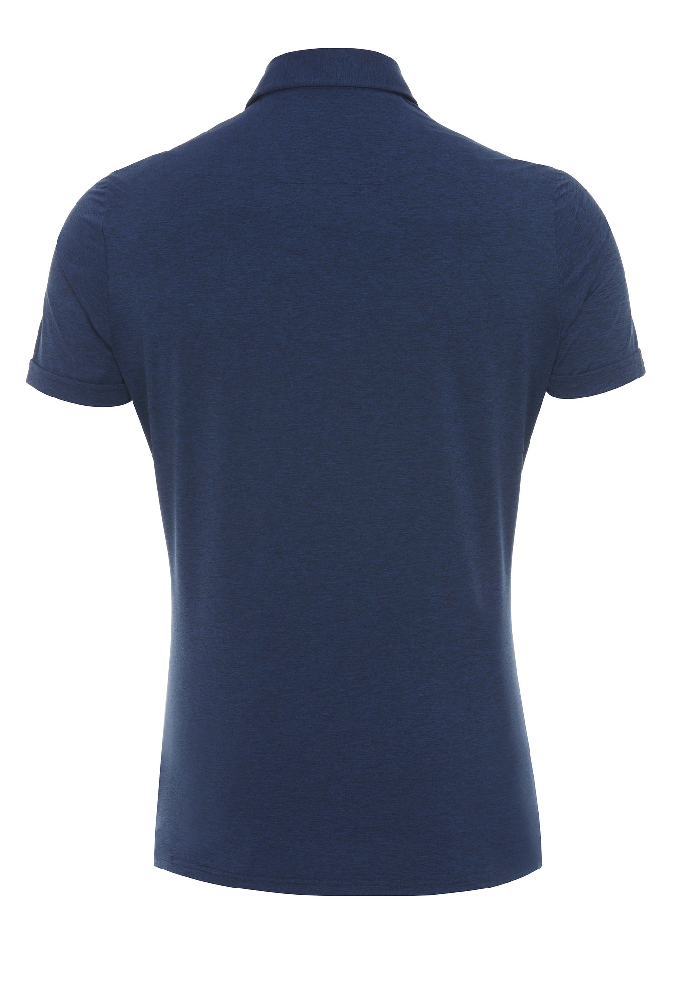 3393-92930 - Functional Polo Knopf slim fit - blau - pureshirt